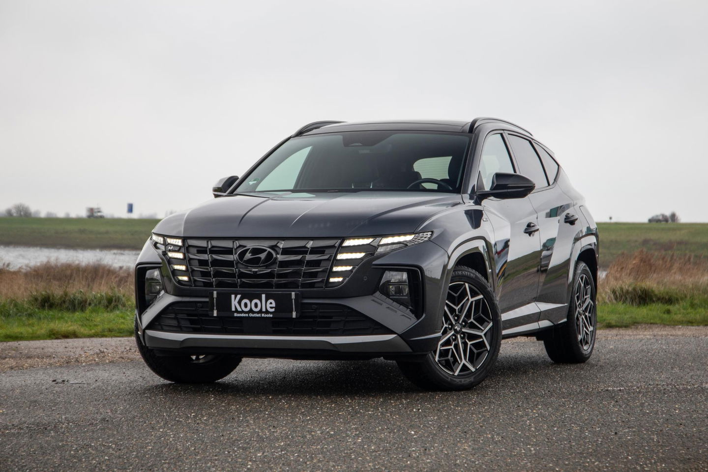 Hyundai TUCSON Hybrid 1.6 T-GDI HEV N Line Sky AUTOMAAT / STOEL VERWARMING + KOELING / PANO / CAMERA