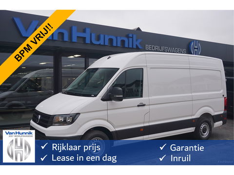 Volkswagen Crafter 35 140PK L3H3 Facelift BPM VRIJ 10" Scherm Apple CP/Android A, 270° deuren!! NR. J02*
