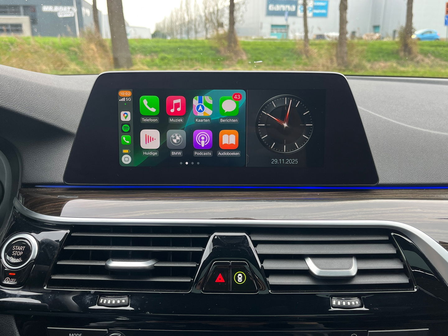 BMW 5 Serie Touring 540i xDrive High Exe M-Sport|Pano|Head-Up|ACC|Memory|360Camera|Keyless|Leder|Carplay