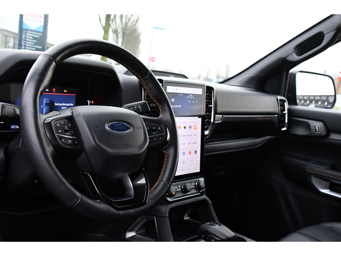 Ford Ranger 2.0 Super Cab EcoBlue Wildtrak Adaptieve Cruise, 360 Camera, Carplay, 3500kg Trekhaak, LEDER, LED, 204pk, Automaat, Uniek!