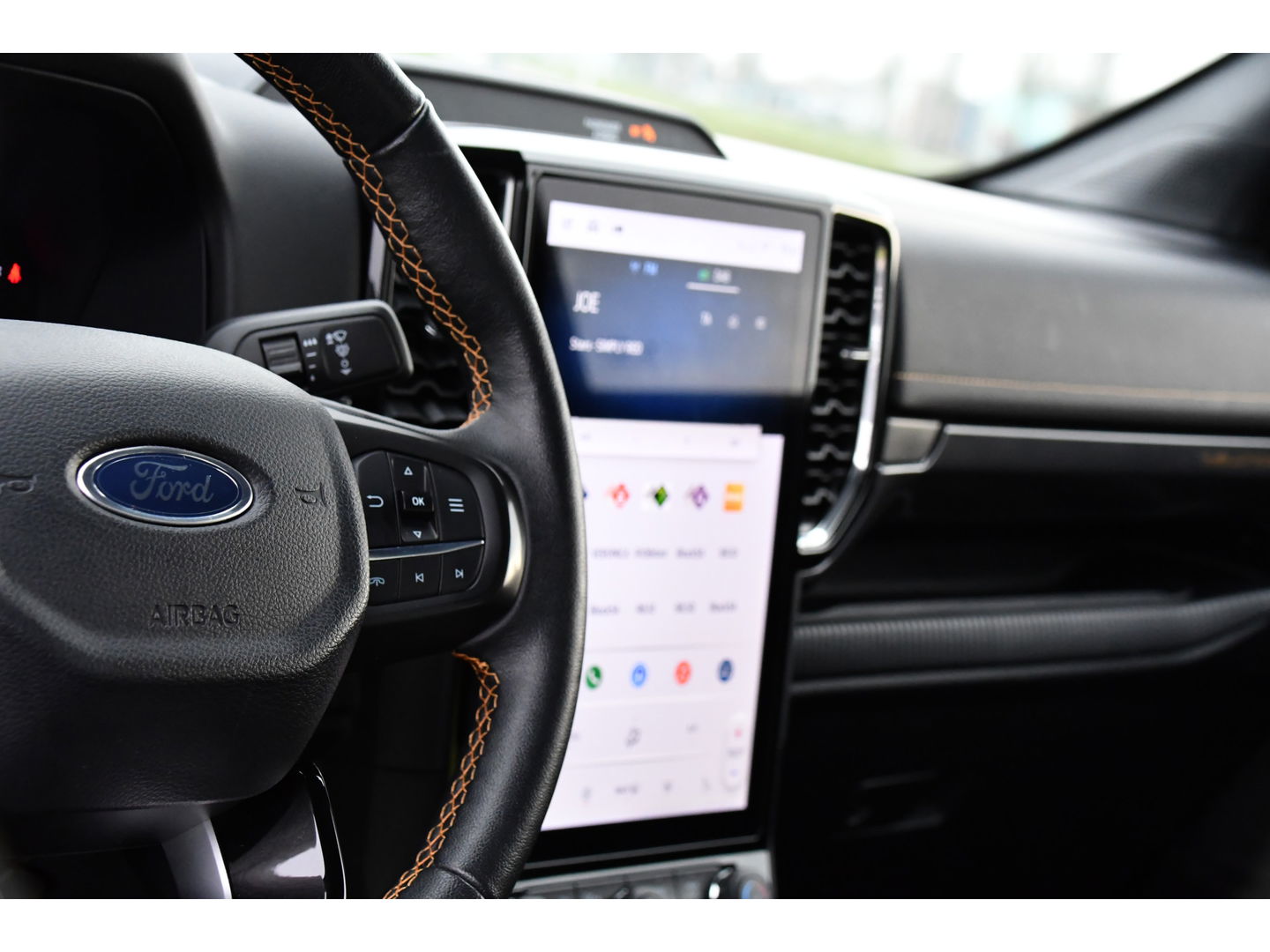 Ford Ranger 2.0 Super Cab EcoBlue Wildtrak Adaptieve Cruise, 360 Camera, Carplay, 3500kg Trekhaak, LEDER, LED, 204pk, Automaat, Uniek!