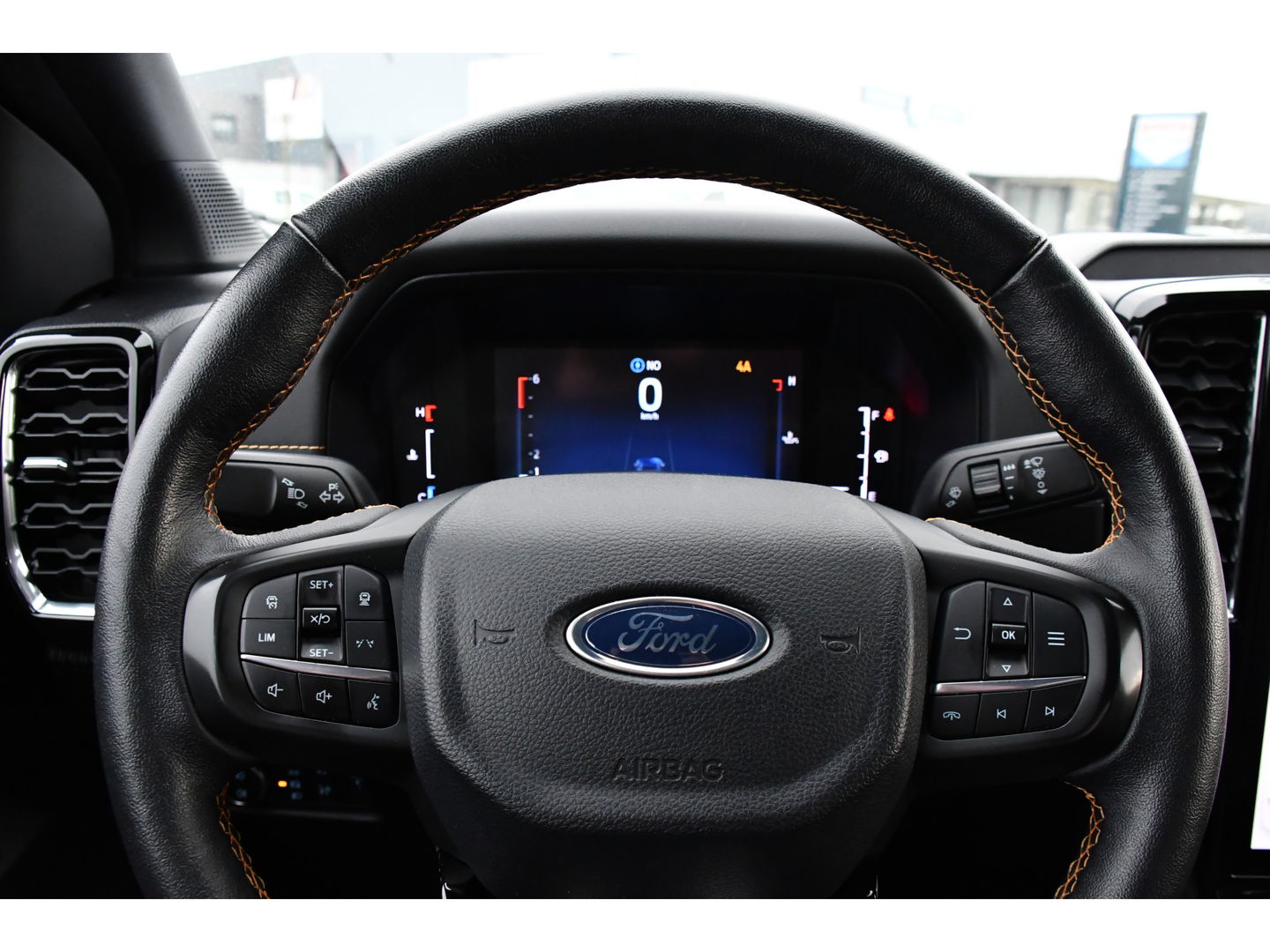 Ford Ranger 2.0 Super Cab EcoBlue Wildtrak Adaptieve Cruise, 360 Camera, Carplay, 3500kg Trekhaak, LEDER, LED, 204pk, Automaat, Uniek!