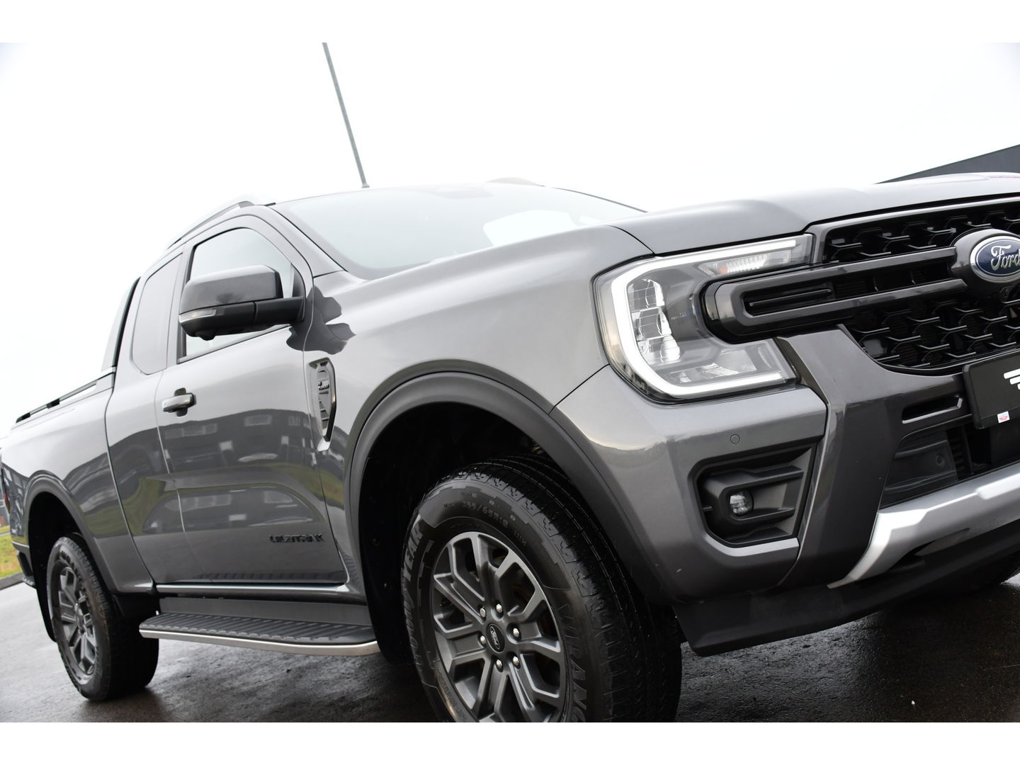 Ford Ranger 2.0 Super Cab EcoBlue Wildtrak Adaptieve Cruise, 360 Camera, Carplay, 3500kg Trekhaak, LEDER, LED, 204pk, Automaat, Uniek!