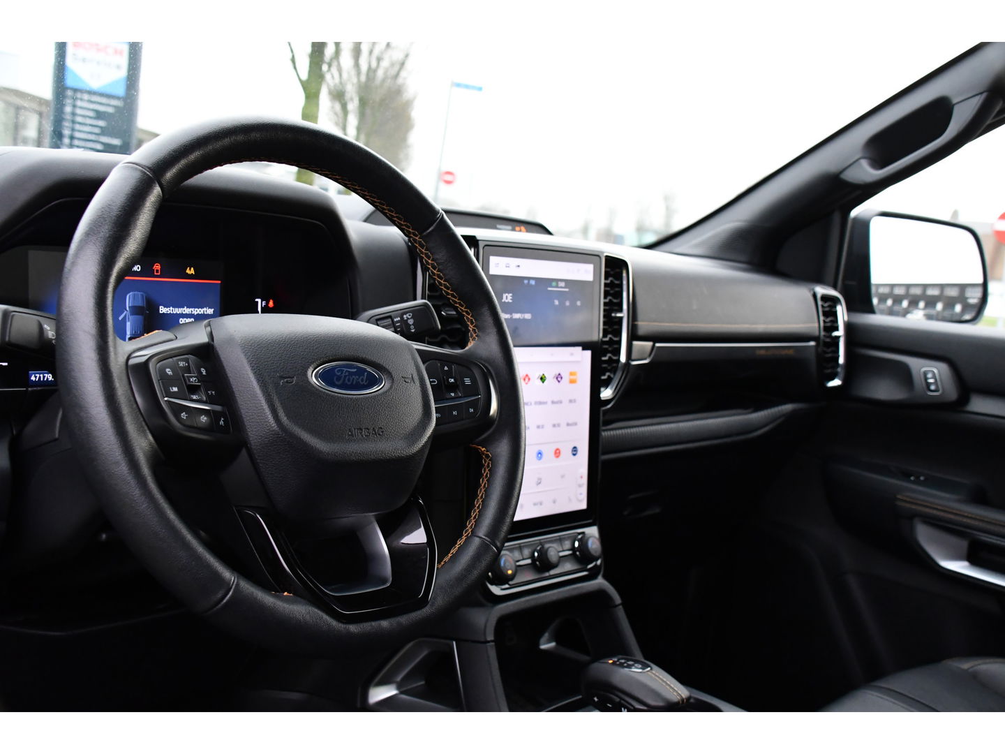 Ford Ranger 2.0 Super Cab EcoBlue Wildtrak Adaptieve Cruise, 360 Camera, Carplay, 3500kg Trekhaak, LEDER, LED, 204pk, Automaat, Uniek!