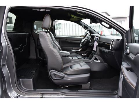 Ford Ranger 2.0 Super Cab EcoBlue Wildtrak Adaptieve Cruise, 360 Camera, Carplay, 3500kg Trekhaak, LEDER, LED, 204pk, Automaat, Uniek!