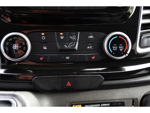 Ford Transit Custom 320 2.0 TDCI DC L2H1 MS-RT Adaptieve Cruise, Camera, 185PK, Carplay, Multimedia, Trekhaak, Automaat, 2 x Schuifdeur, UNIEK!