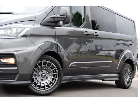 Ford Transit Custom 320 2.0 TDCI DC L2H1 MS-RT Adaptieve Cruise, Camera, 185PK, Carplay, Multimedia, Trekhaak, Automaat, 2 x Schuifdeur, UNIEK!