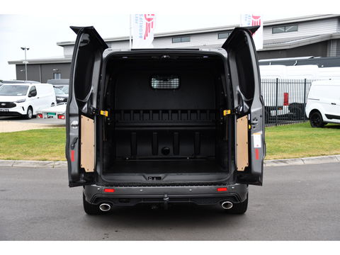 Ford Transit Custom 320 2.0 TDCI DC L2H1 MS-RT Adaptieve Cruise, Camera, 185PK, Carplay, Multimedia, Trekhaak, Automaat, 2 x Schuifdeur, UNIEK!