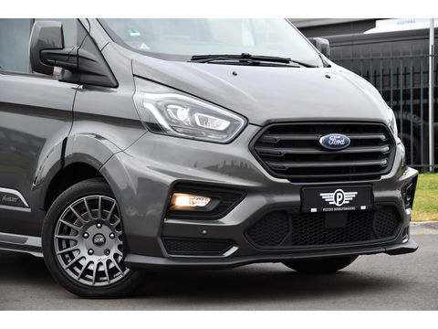 Ford Transit Custom 320 2.0 TDCI DC L2H1 MS-RT Adaptieve Cruise, Camera, 185PK, Carplay, Multimedia, Trekhaak, Automaat, 2 x Schuifdeur, UNIEK!