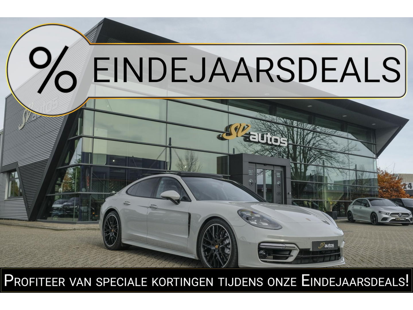 Porsche Panamera 2.9 4 462pk E-Hybrid Platinum Sport design Panoramadak 5-zits 4-wielsturing Luchtvering Sportuitlaat Matrix Stoelkoeling