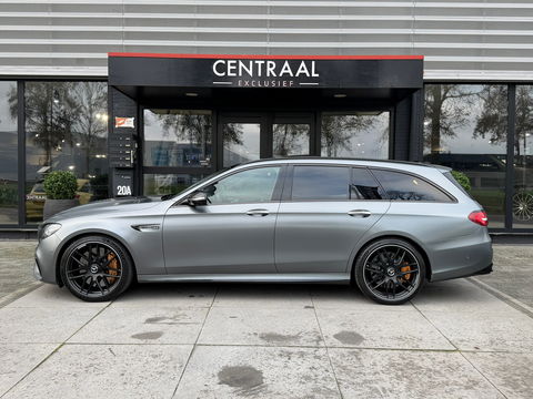 Mercedes-Benz E-Klasse Estate 63 S AMG 4MATIC+|Pano|Keramisch|Massage|Burmester|Head-Up|Memory|360Camera|Keyless|Leder|612PK