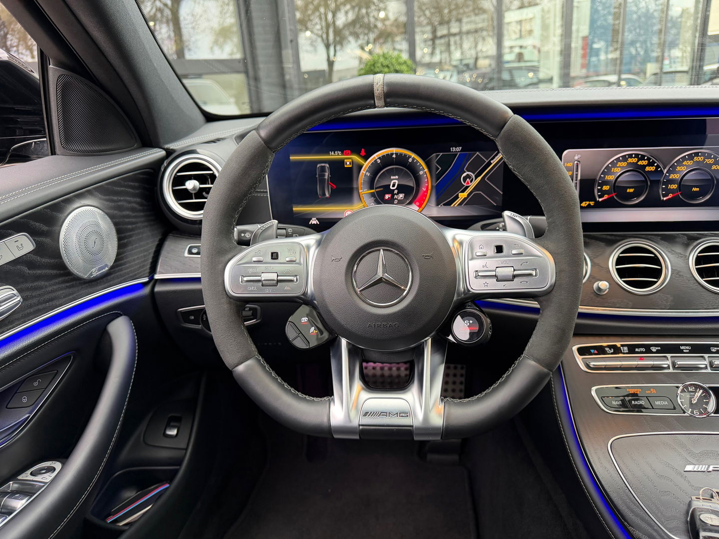 Mercedes-Benz E-Klasse Estate 63 S AMG 4MATIC+|Pano|Keramisch|Massage|Burmester|Head-Up|Memory|360Camera|Keyless|Leder|612PK