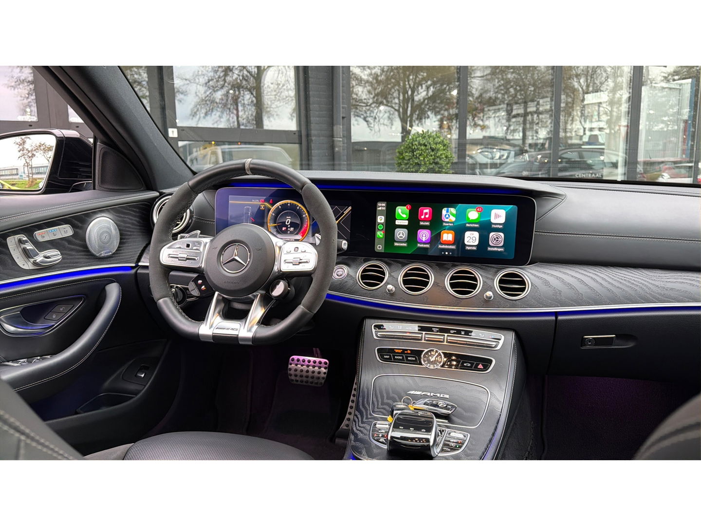 Mercedes-Benz E-Klasse Estate 63 S AMG 4MATIC+|Pano|Keramisch|Massage|Burmester|Head-Up|Memory|360Camera|Keyless|Leder|612PK