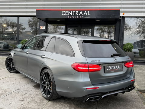 Mercedes-Benz E-Klasse Estate 63 S AMG 4MATIC+|Pano|Keramisch|Massage|Burmester|Head-Up|Memory|360Camera|Keyless|Leder|612PK