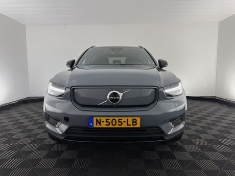 Volvo XC40 Recharge Twin Plus (3-Fase) {SOH-91%} (INCL-BTW) Aut *LEATHER-ALCANTARA | DIGI-COCKPIT | FULL-LED | PREMIUM-AUDIO | TOP-VIEW | CARPLAY | NAVI-FULLMAP | ECC | PDC | KEYLESS | HEATED-SPORTSEATS | BLIS | PRIVACY-GLASS | TOWBAR | 19