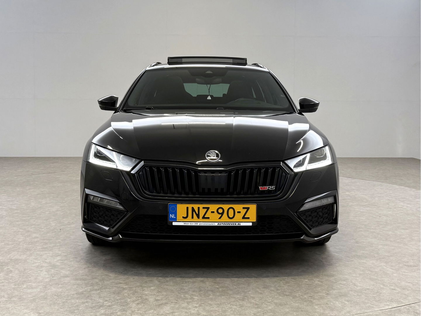 Škoda Octavia Combi VRS iV 1.4 eTsi 245PK | SOH 93% | Pano | HuD | Sfeer | Stoel/Stuur verw. | Virtual | Adap. Cruise | Carplay | Camera | Canton Audio