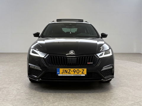 Škoda Octavia Combi VRS iV 1.4 eTsi 245PK | SOH 93% | Pano | HuD | Sfeer | Stoel/Stuur verw. | Virtual | Adap. Cruise | Carplay | Camera | Canton Audio