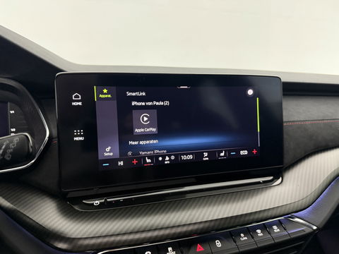 Škoda Octavia Combi VRS iV 1.4 eTsi 245PK | SOH 93% | Pano | HuD | Sfeer | Stoel/Stuur verw. | Virtual | Adap. Cruise | Carplay | Camera | Canton Audio