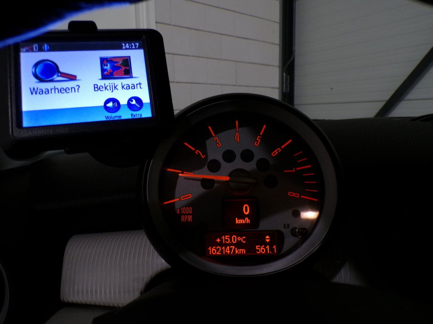 MINI Mini 1.6 JCW Cooper Camden "Origineel NL!" John Cooper Works Xenon Harman-Kardon Bluetooth Navigatie Airco 17" Nieuwe-APK