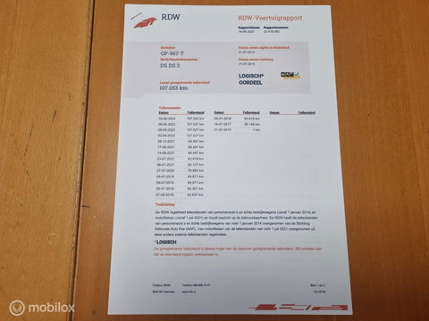 Citroën DS3 1.2 PureTech So Chic