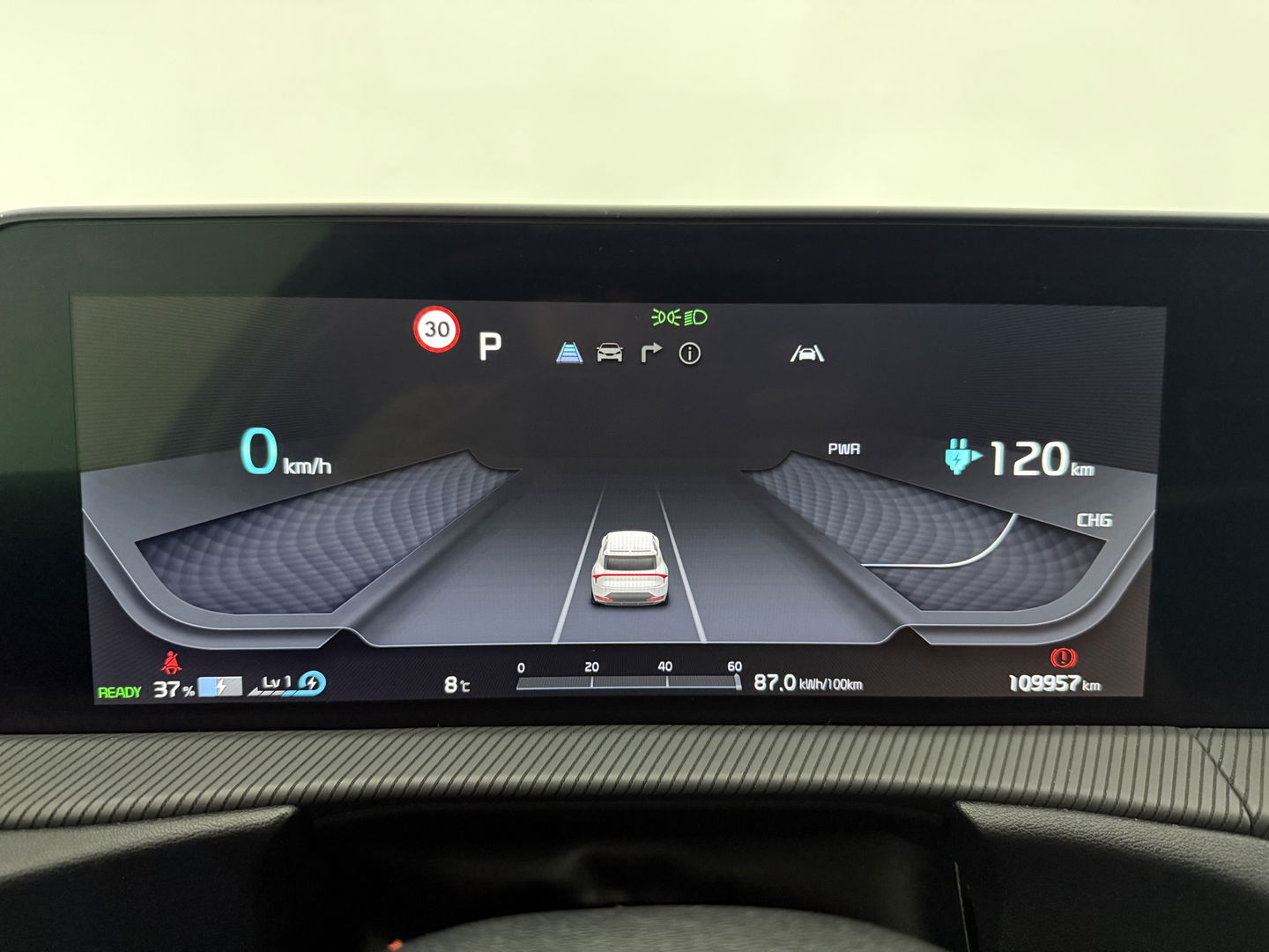 Kia Ev6 GT-Line 77 kWh Snelladen | SOH 96% | Meridian | Pano | Virtual | 360° | HUD | Stoel/Stuur verw. | Memory | Sfeer | Trekh. | Carplay