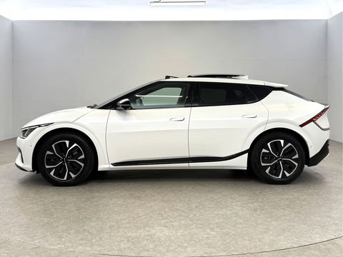 Kia Ev6 GT-Line 77 kWh Snelladen | SOH 96% | Meridian | Pano | Virtual | 360° | HUD | Stoel/Stuur verw. | Memory | Sfeer | Trekh. | Carplay