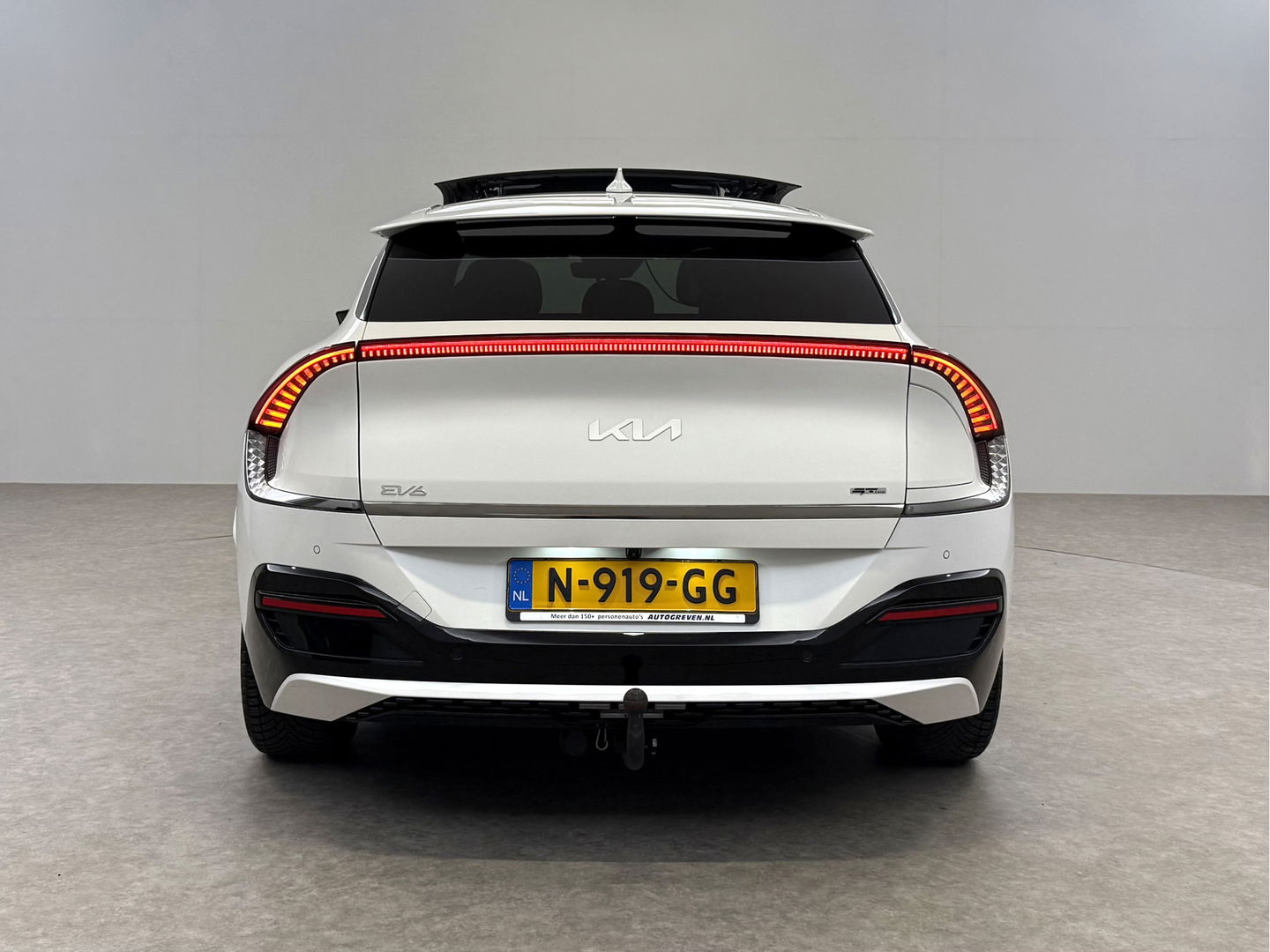 Kia Ev6 GT-Line 77 kWh Snelladen | SOH 96% | Meridian | Pano | Virtual | 360° | HUD | Stoel/Stuur verw. | Memory | Sfeer | Trekh. | Carplay