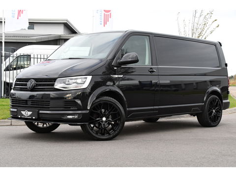 Volkswagen Transporter 2.0 TDI L2H1 Black Edition Highline Adaptieve Cruise, Camera, Carplay, Leder, Trekhaak, Sensoren, 150pk, Automaat, Uniek!