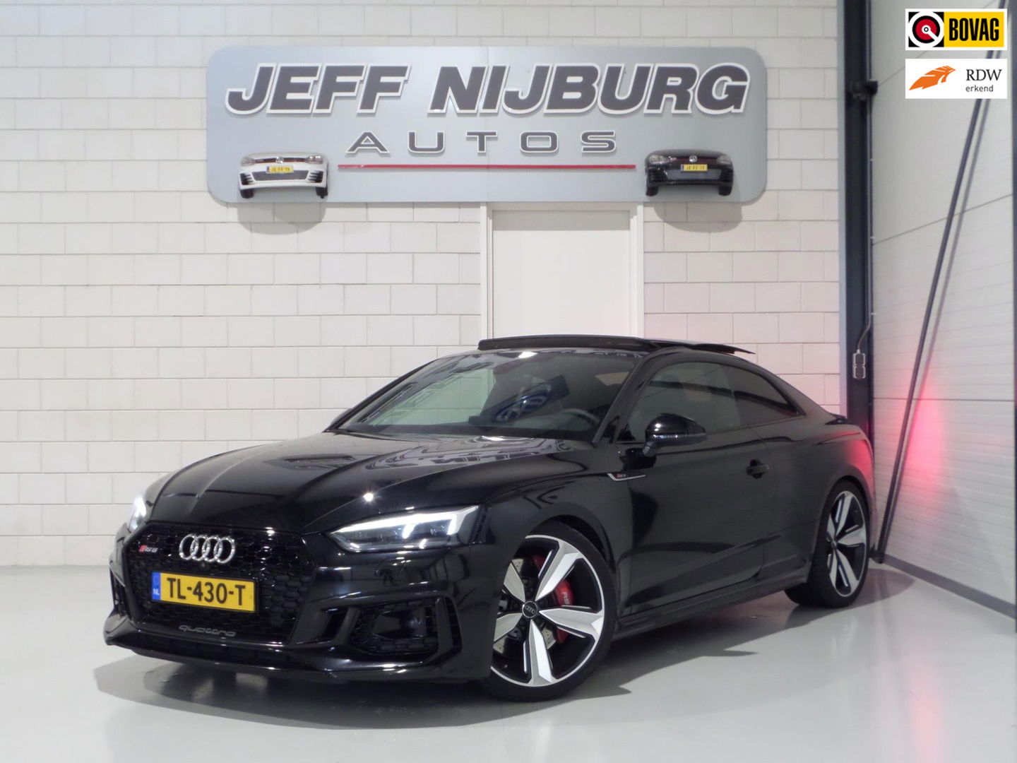 Audi RS5 Coupé 2.9 TFSI Quattro Pano Apple-Carplay B&O Memory Head-up 360°Camera Massage RS-stoelen Matrix-LED Adaptive-Cruise