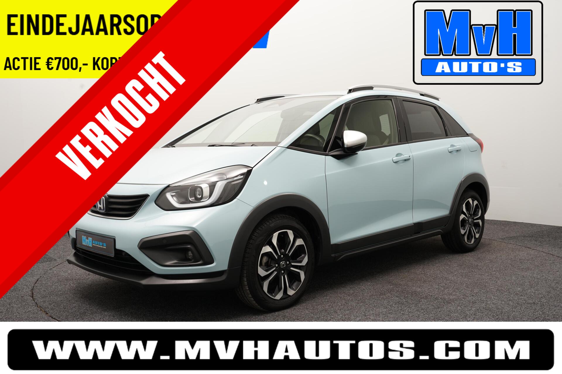 Honda Jazz 1.5 e:HEV Crosstar|ACC|CAMERA|CARPLAY|STOELVERW