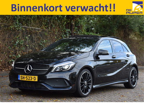 Mercedes-Benz A-Klasse 180 Sport Edition AMG | NL-auto | Pano.dak | Carplay | Camera | Sfeerverl | Navi | Cruise Control | 4Seasons | NAP