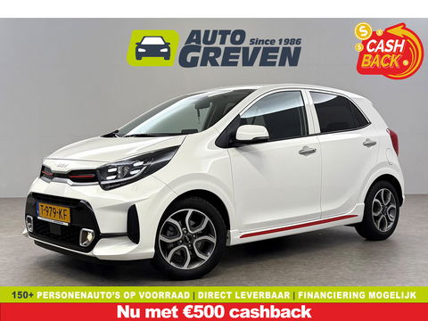 Kia Picanto 1.0 DPi GT-Line Clima l Camera l Carplay l Cruise l LED l Navi l Parkeersens. l Leder l NAP