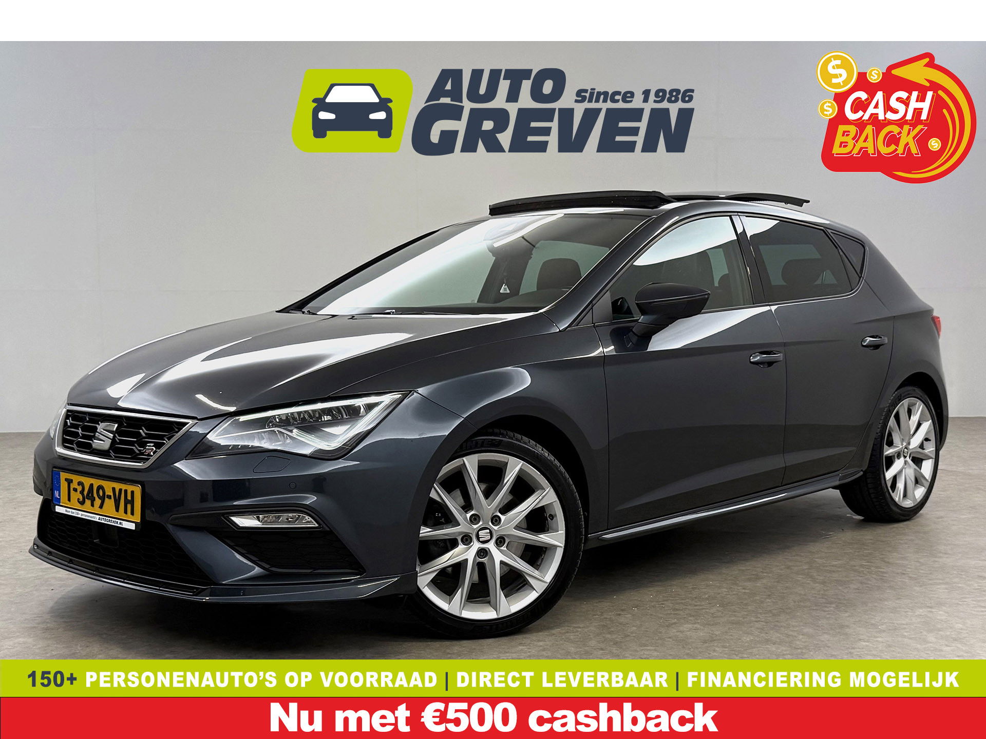 SEAT Leon 2.0 191PK TSI FR | Pano | Sfeerverl. | LED | Carplay | Camera | Navi l Cruise l Stoelverw.