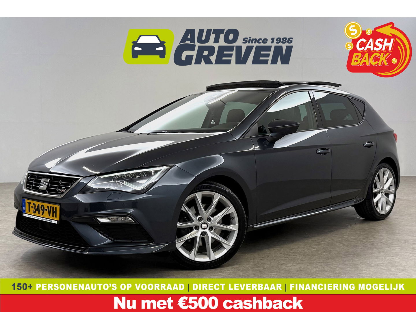SEAT Leon 2.0 191PK TSI FR | Pano | Sfeerverl. | LED | Carplay | Camera | Navi l Cruise l Stoelverw.