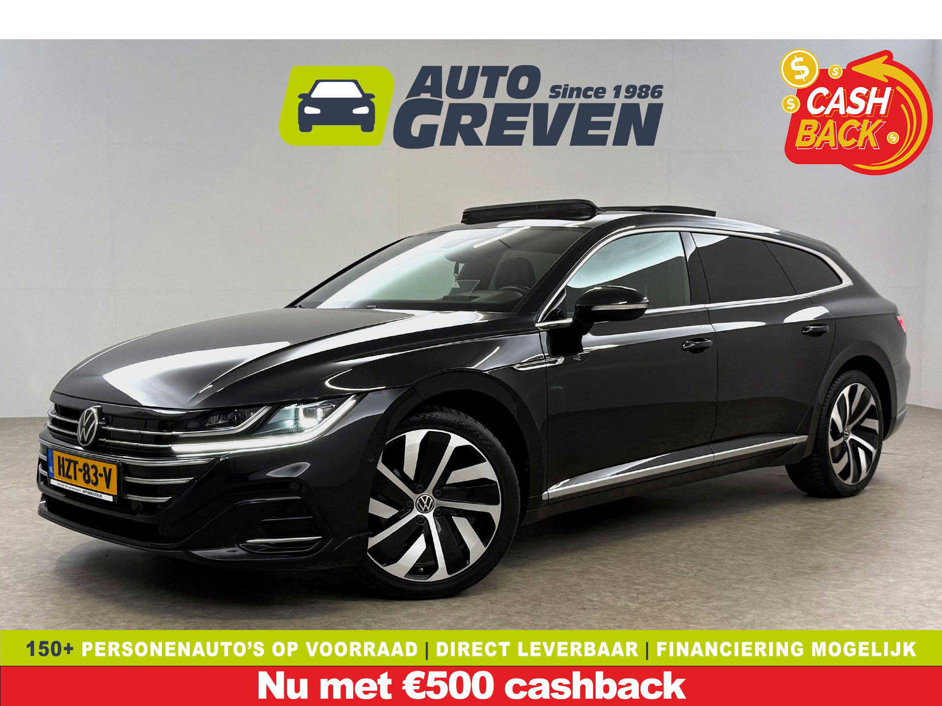 Volkswagen Arteon Shooting Brake 1.4 TSI eHybrid 293PK R-Line | Pano | Sfeer | HuD | Virtual | Trekh. | Massage | Carplay | Camera