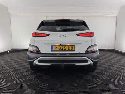 Hyundai KONA 1.6 GDI HEV Fashion (INCL-BTW) Aut. *NAVI-FULLMAP | DIGI-COCKPIT | FULL-LED | KEYLESS | CAMERA | HEAD-UP | SHIFT-PADDLES | DAB | COMFORT-SEATS | PRIVACY-GLASS | TOWBAR | 16 "ALU*