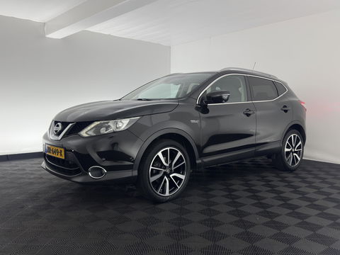 Nissan QASHQAI 1.2 Tekna + *PANO | LUXURY-LEATHER | NAVI-FULLMAP | FULL-LED | PRIVACY-GLASS | AMBIENT-LIGHT | HEATED-COMFORTSEATS | TOPVIEW | LANE-ASSIST | CRUISE | KEYLESS | DAB | ECC | 19"ALU*