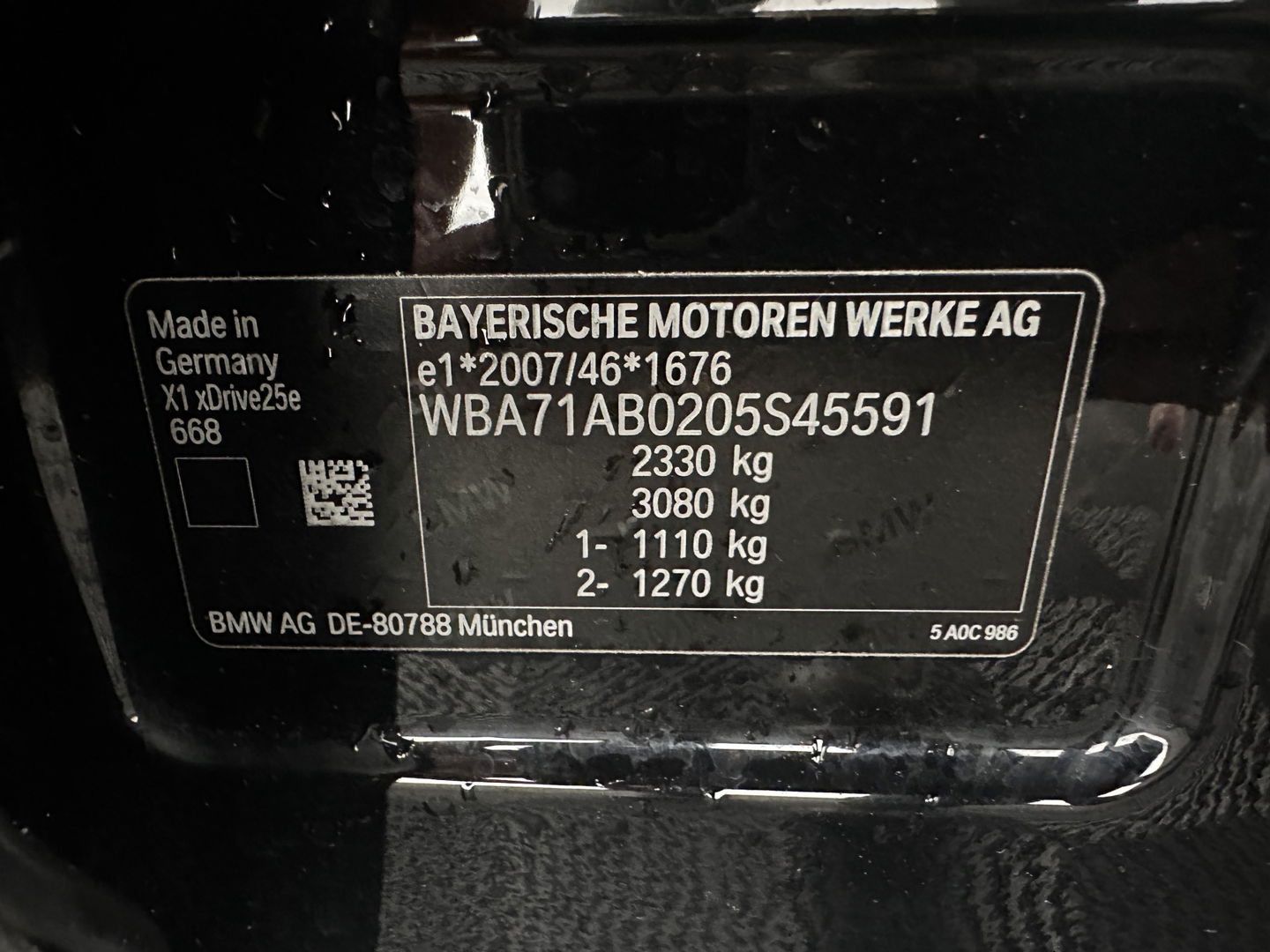 BMW X1 xDrive25e X-Line eDrive Edition AWD (Plug-In) (INCL-BTW) Aut * LUXURY-LEATHER | HEAD-UP | LEATHER-FABRIC | FULL-LED | NAVI-FULLMAP | HEATED-SPORTSEATS | AMBIENT-LIGHT |  ECC | PDC |  18''ALU*