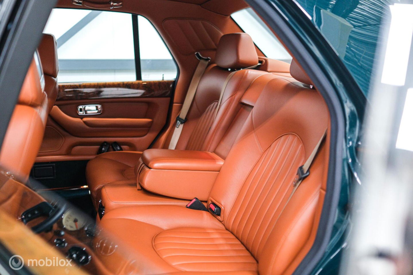 Bentley Arnage 4.5 V8 Green Label | First owner | Green over tan | Original dutch delivered | Mulsanne Green | Green Carpets | Service History