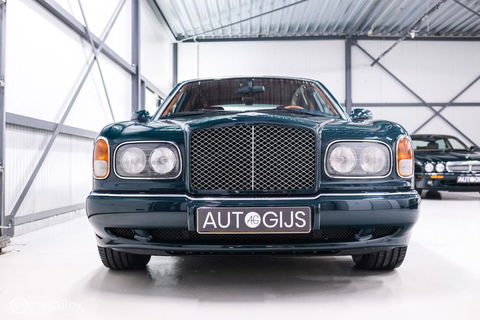 Bentley Arnage 4.5 V8 Green Label | First owner | Green over tan | Original dutch delivered | Mulsanne Green | Green Carpets | Service History