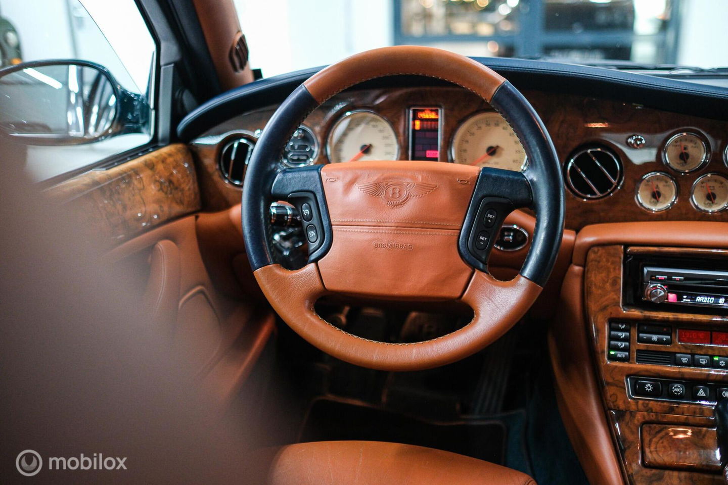 Bentley Arnage 4.5 V8 Green Label | First owner | Green over tan | Original dutch delivered | Mulsanne Green | Green Carpets | Service History