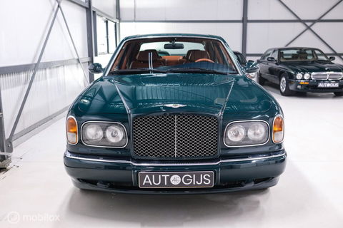 Bentley Arnage 4.5 V8 Green Label | First owner | Green over tan | Original dutch delivered | Mulsanne Green | Green Carpets | Service History