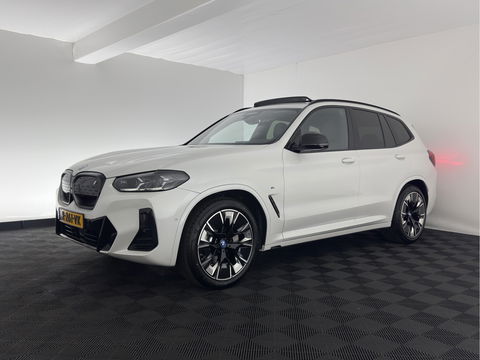 BMW iX3 M-Sportpack High Executive 80 kWh [3-Fase] {SOH-98%} (INCL-BTW) *PANO | LUXURY-LEATHER | HEAD-UP | ADAPTIVE-CRUISE | HEATED-SPORTSEATS | KEYLESS | SHIFT-PADDLES | AMBIENT-LIGHT | BLIND-SPOT | FULL-LED |  MEMORY-PACK | DIGI-COCKPIT | NAVI-FULLMA
