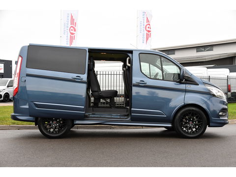 Ford Transit Custom 320 2.0 TDCI L1H1 Sport DC Adaptieve Cruise, Camera, Carplay, 170pk, 2 x Schuifdeur, Automaat, Sensoren, NAVI, Uniek!