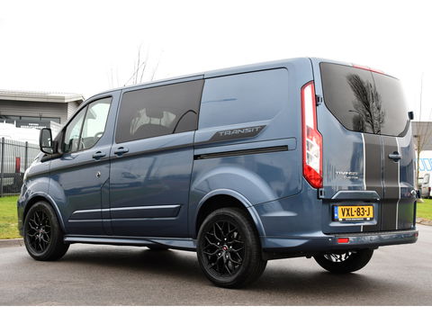 Ford Transit Custom 320 2.0 TDCI L1H1 Sport DC Adaptieve Cruise, Camera, Carplay, 170pk, 2 x Schuifdeur, Automaat, Sensoren, NAVI, Uniek!