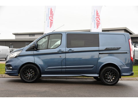 Ford Transit Custom 320 2.0 TDCI L1H1 Sport DC Adaptieve Cruise, Camera, Carplay, 170pk, 2 x Schuifdeur, Automaat, Sensoren, NAVI, Uniek!
