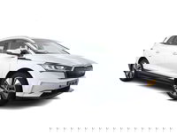 Škoda Enyaq iV - 80 {SOH-90%} [ 3-Fase ] (INCL-BTW) *LEATHER-FABRIC | FULL-LED | DIGI-COCKPIT | CAMERA | KEYLESS | NAVI-FULLMAP | AMBIENT-LIGHT | ECC | HEATED-COMFORTSEATS | DAB+ | PDC | CRUISE | CARPLAY | TOWBAR | 19"ALU*