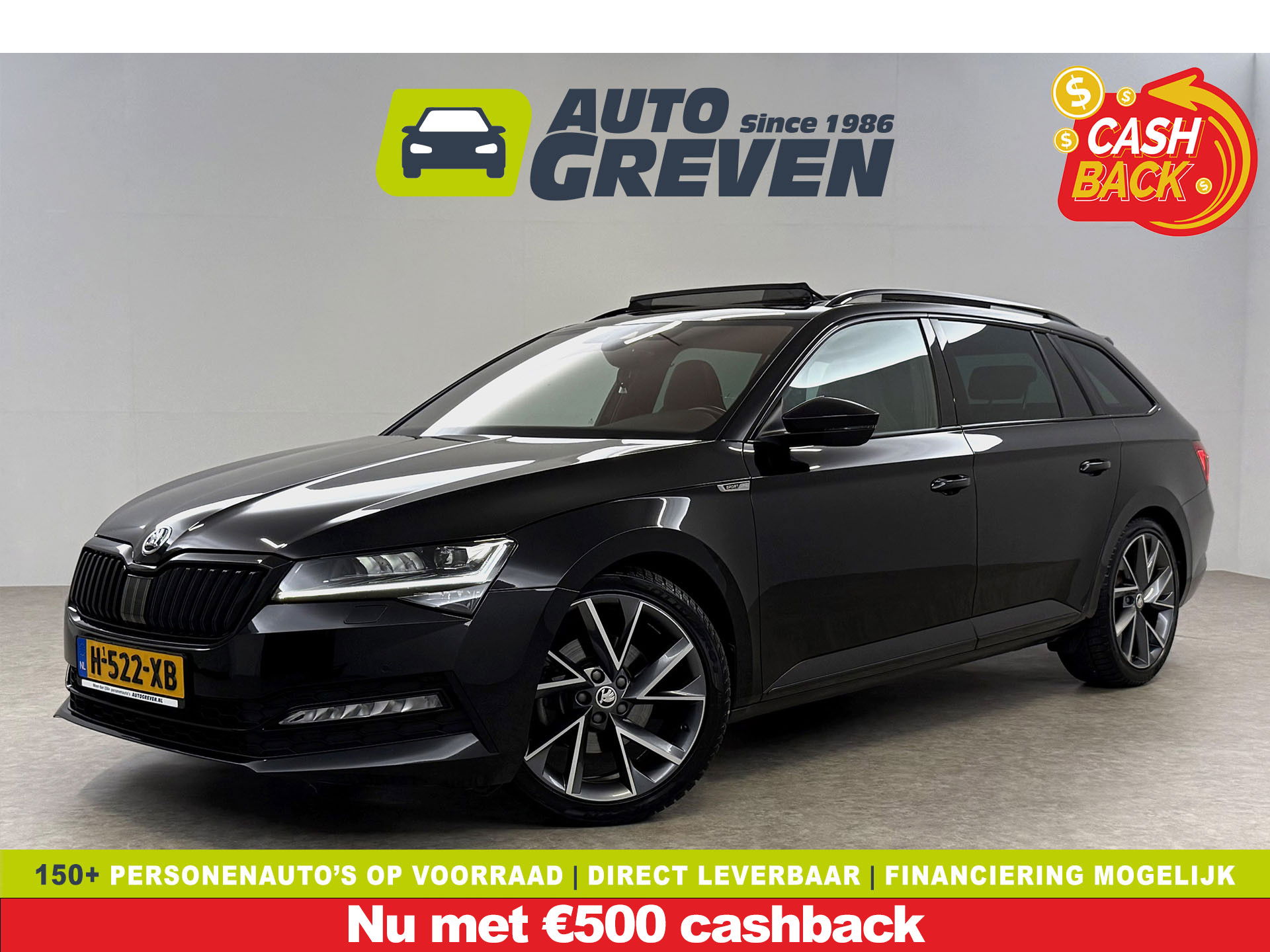Škoda Superb 1.5 TSI 150PK ACT Sportline Business | Pano | Sfeerverl. | Virtual | Memory | Trekh. | Camera | Carplay | NAP