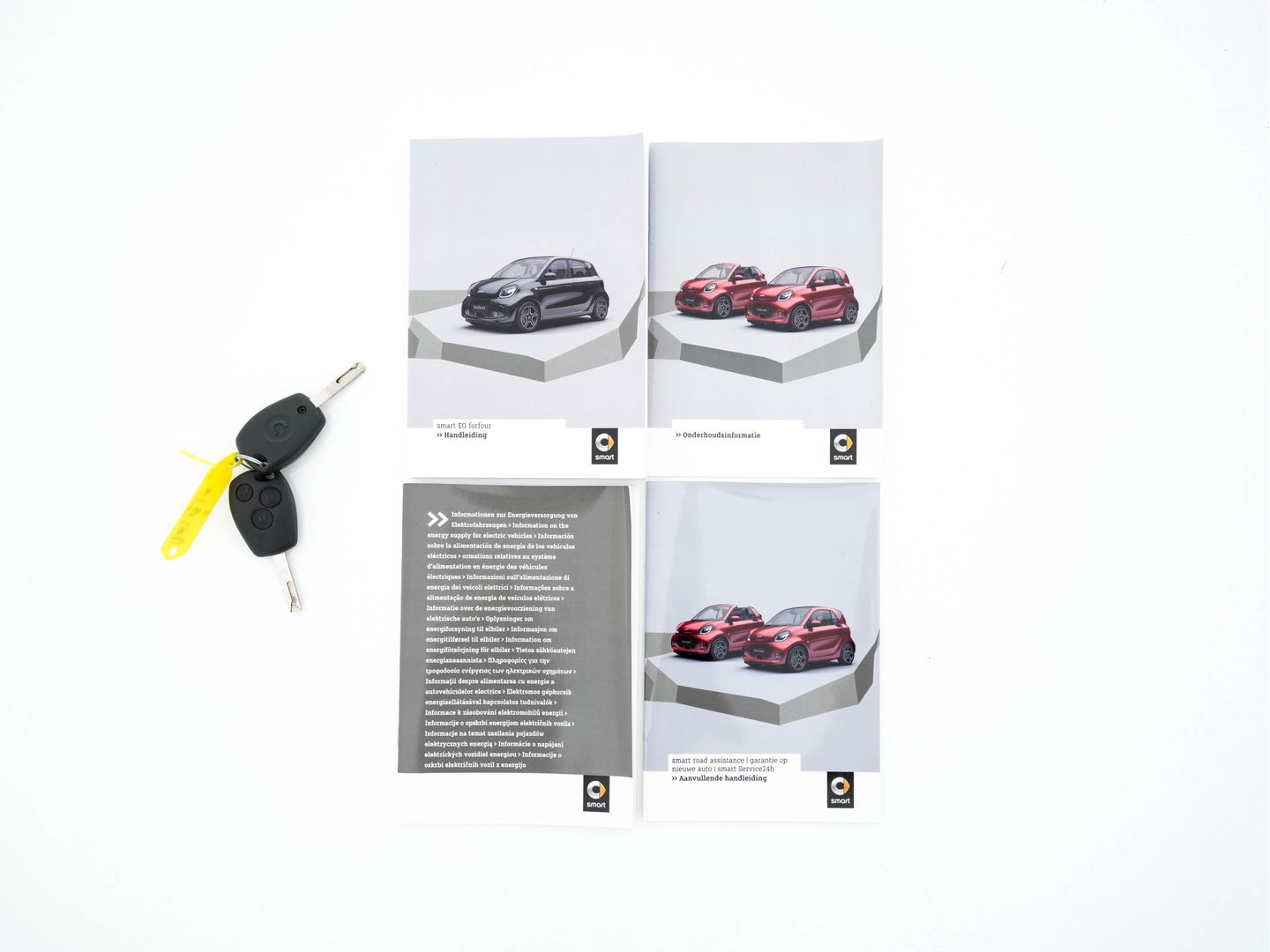 Smart Forfour EQ Essential 18 kWh [ 3-Fase ] (INCL-BTW) Aut. *FULL-LEATHER | AIRCO | CRUISE | DAB+ | COMFORT-SEATS | 15''ALU*