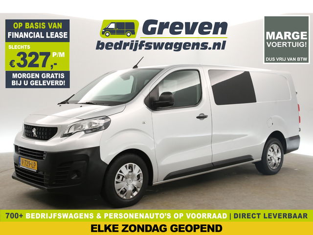 Peugeot Expert - 231L 2.0 BlueHDI L3H1 | Euro6 | MARGE | Dubbele Cabine | Airco | Cruise | Trekh. | Parkeersens.